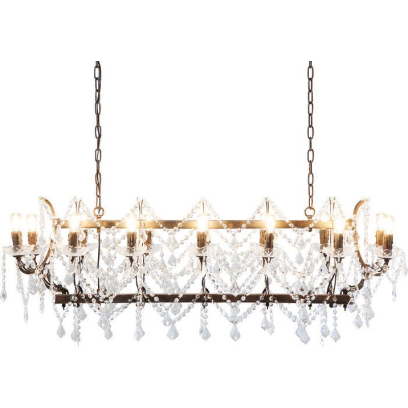 Pendant Lamp Chateau Crystal Rusty